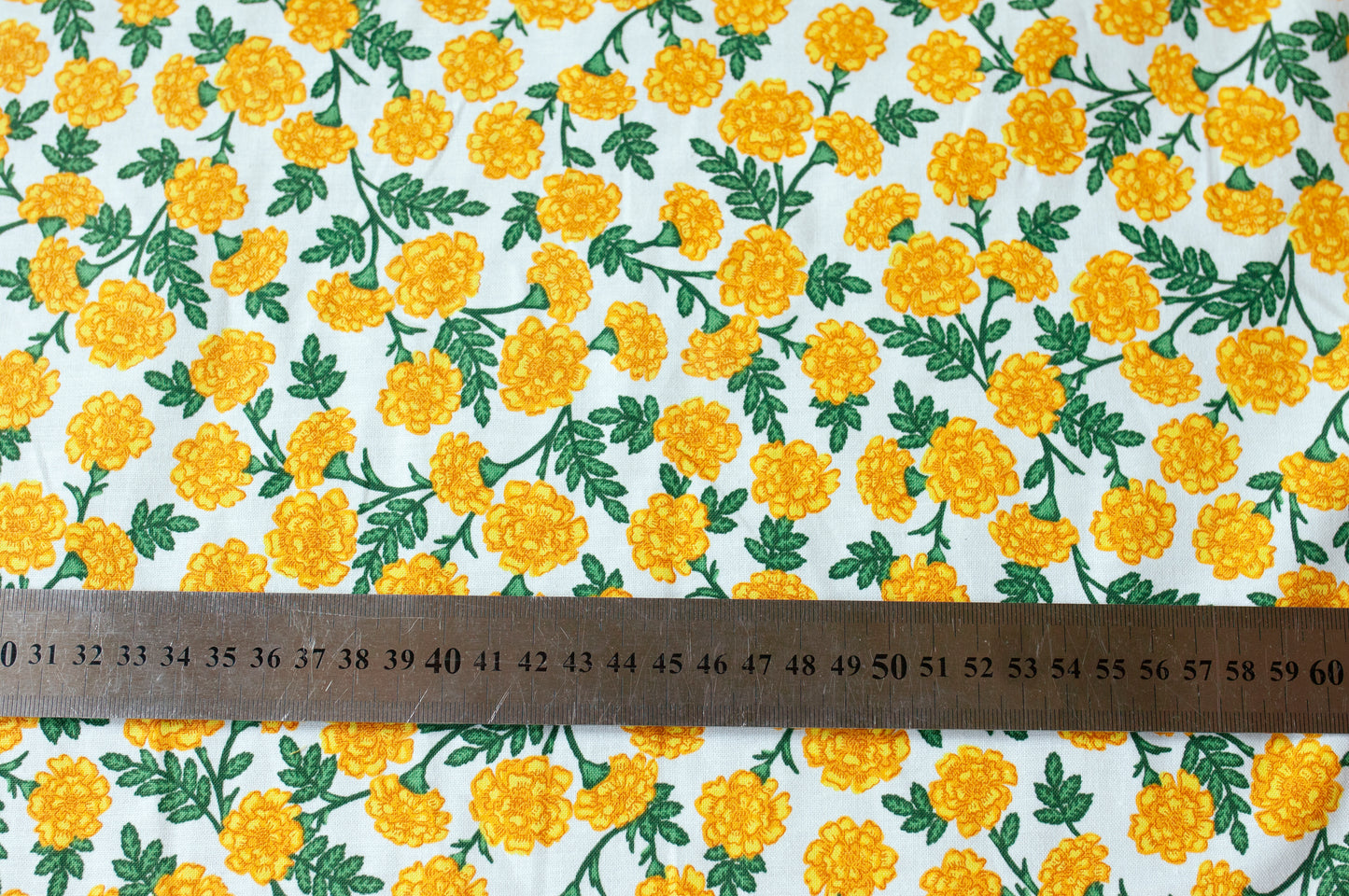 Bramble collection fabric- Dianthus in Yellow by Rifle Paper Co., Cotton and Steel
