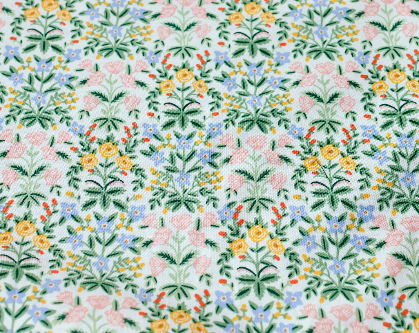 Bramble collection fabric- Lottie Cream by Rifle Paper Co., Cotton and Steel