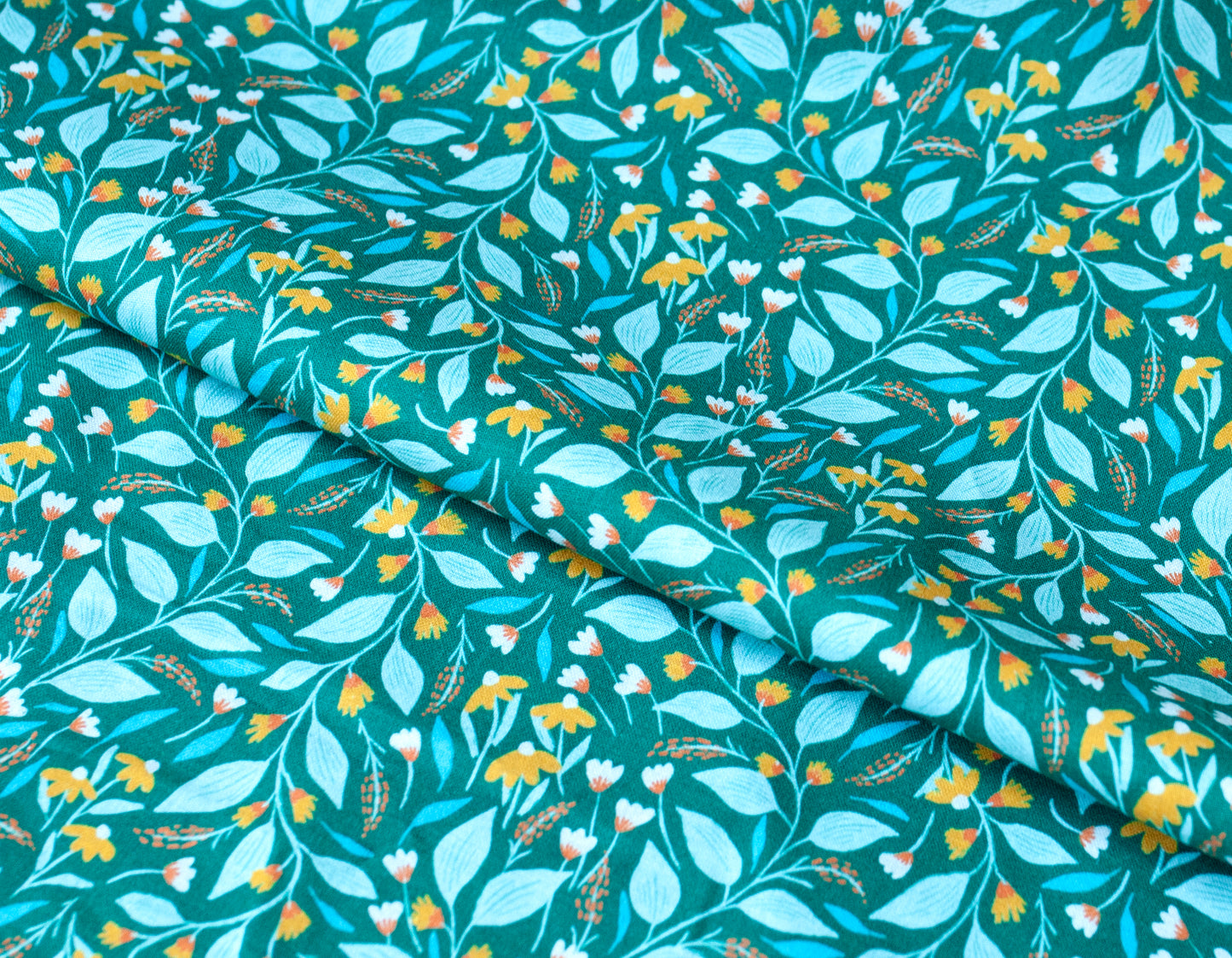 Felicity fabric - Beetles and Butterflies