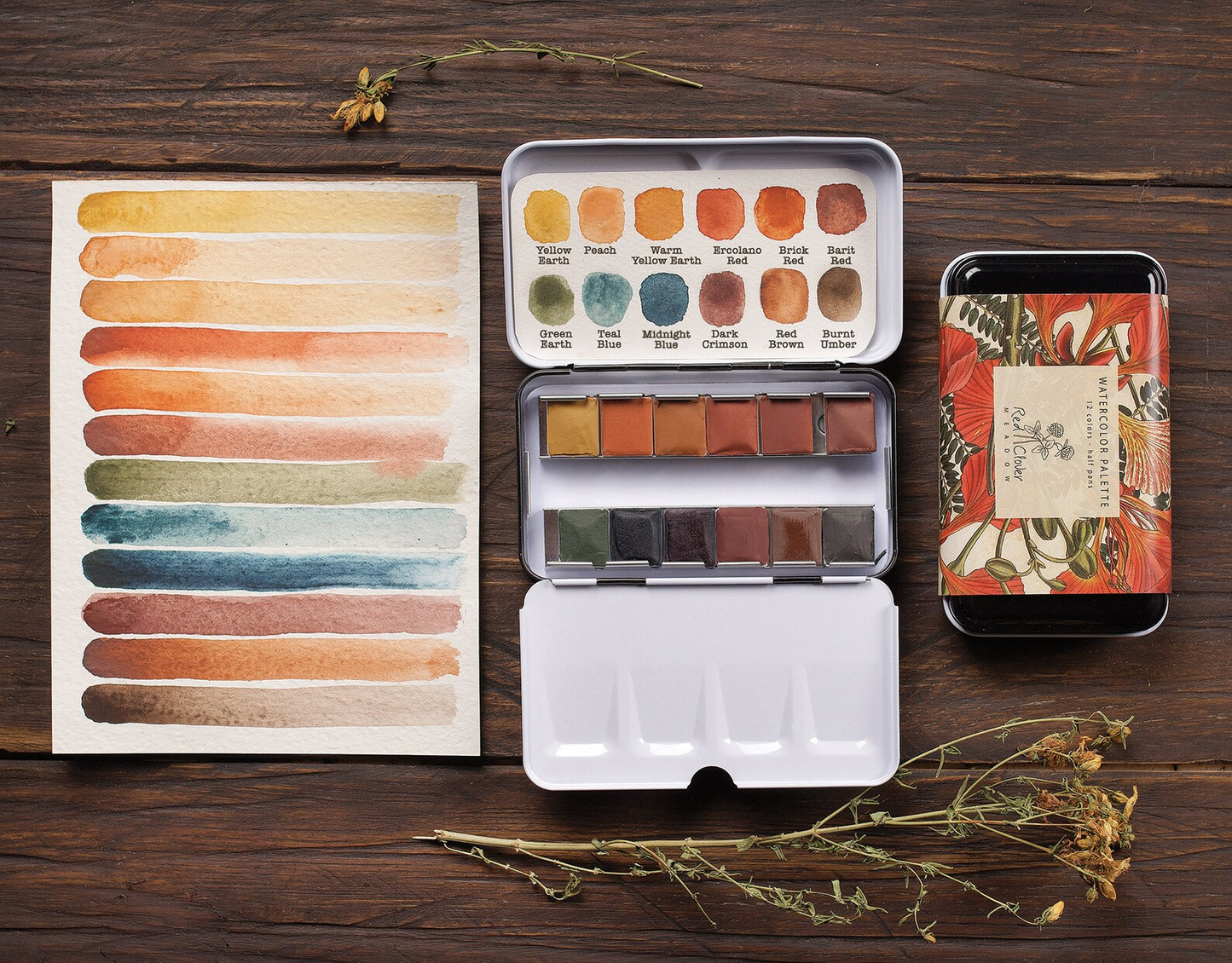 Classic MIneral Palette - 12 colors