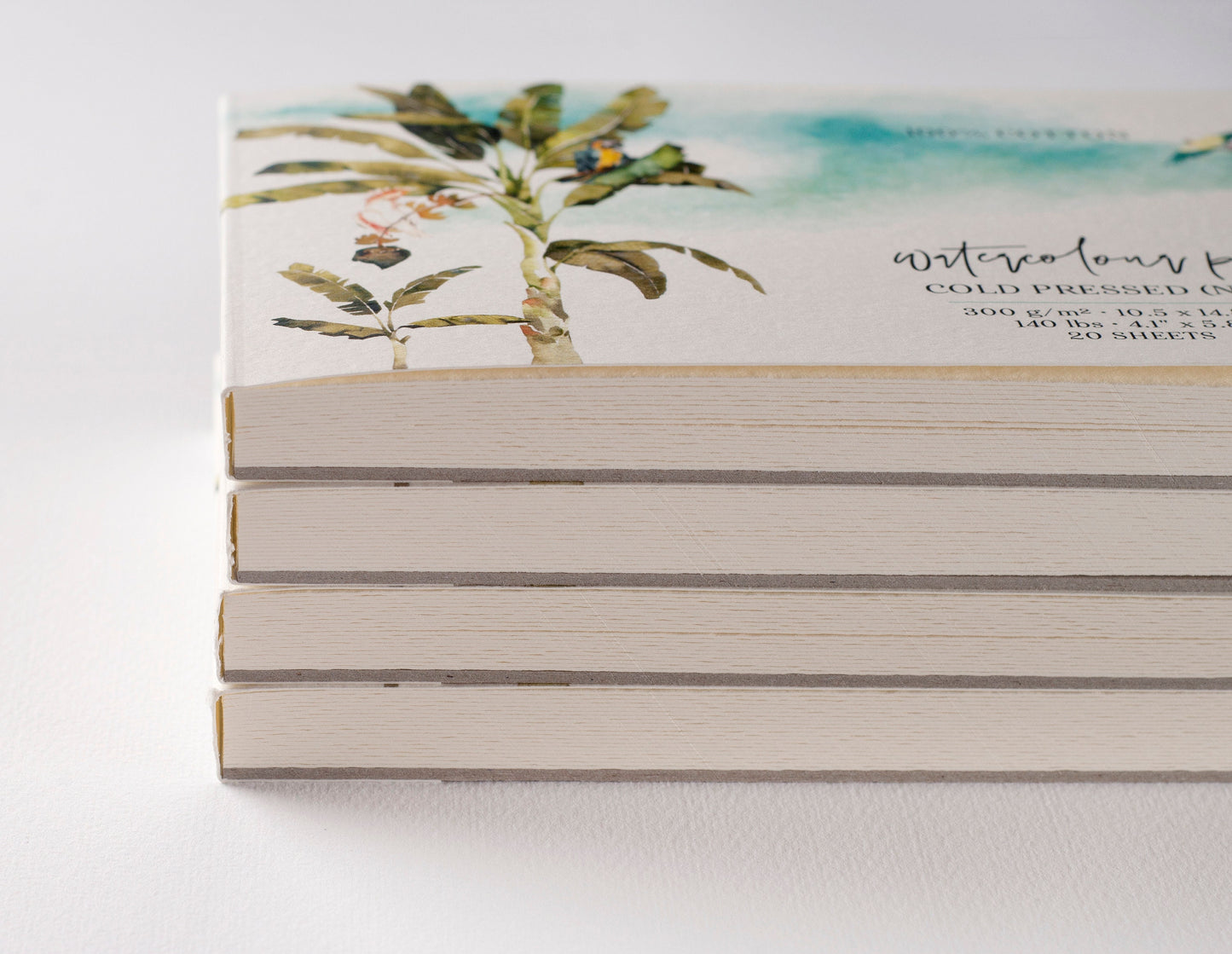 Watercolor pad - 14.8 x 10.5 cm.