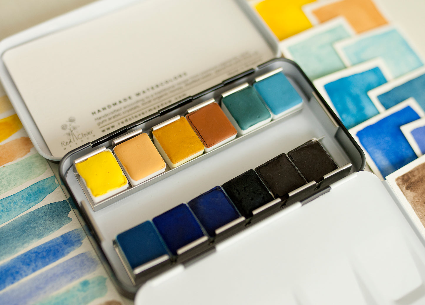 Yellow Blue Artisan palette - 12 colors