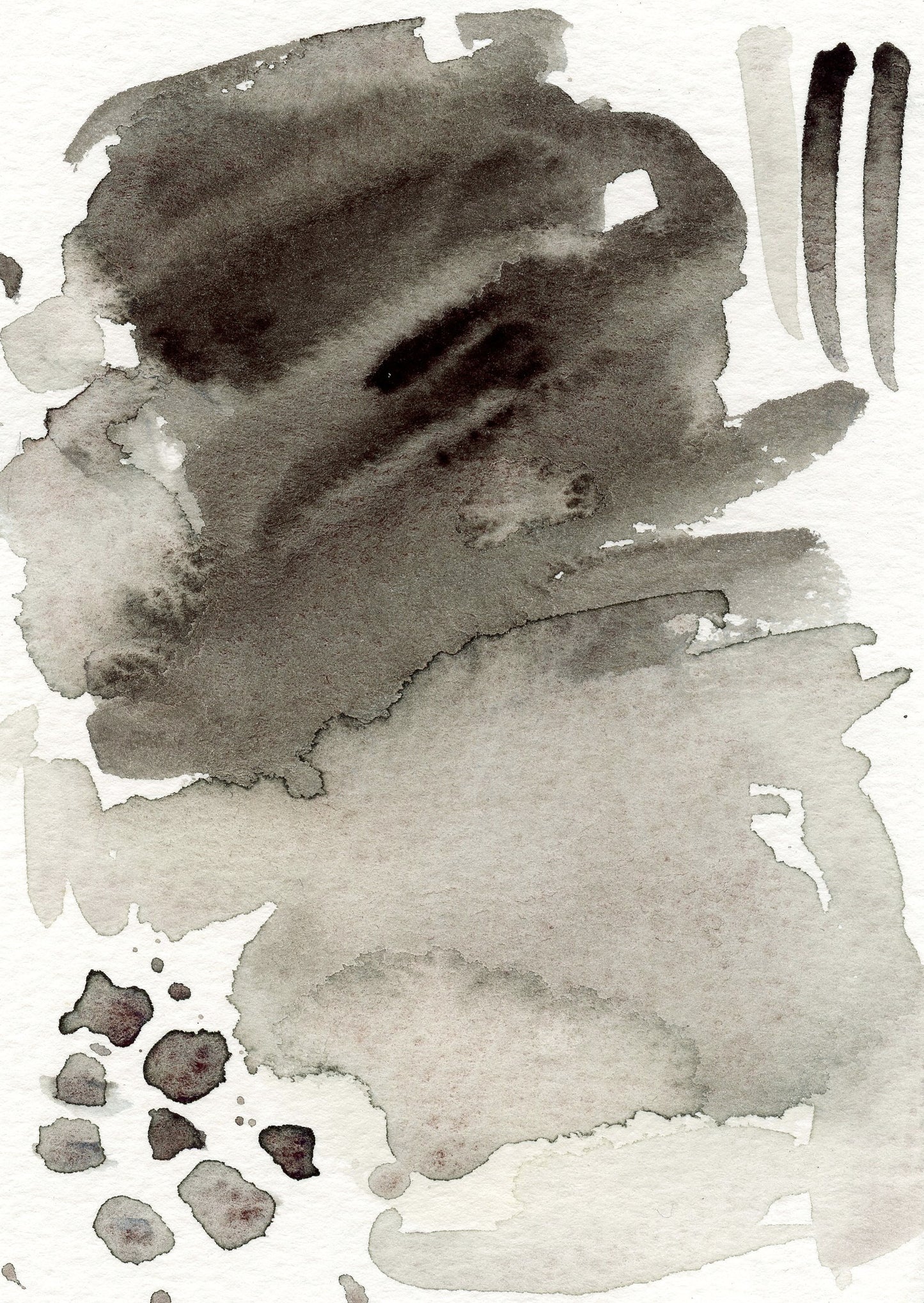 Green watercolor palette